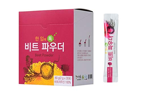 Jeju Red Beet Powder Tok (30 pcs) Healthy Food Dietary Fiber Vitamin Diet Korea