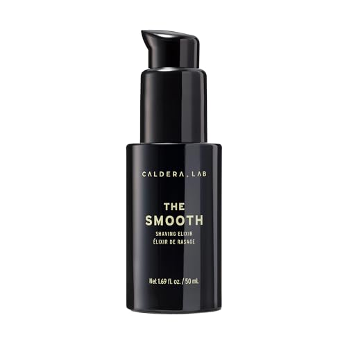 Caldera + Lab The Smooth Certified, Vegan, Exfoliating & Organic Shaving Elixir with Antioxidant