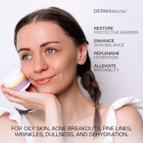 DERMAdoctor Skin Probiotics Plumping Serum, Antioxidant for Face, Skin Barrier Repair Plumping Serum, Topical Probiotics with Hyaluronic Acid - Combats Fine Lines & Wrinkles - Dermatologist Formulated - Image 3