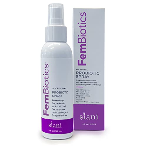 FemBiotics -Topical Probiotic Body Care for Women 4oz – Hypoallergenic, Vegan, Non GMO, GF, 100%