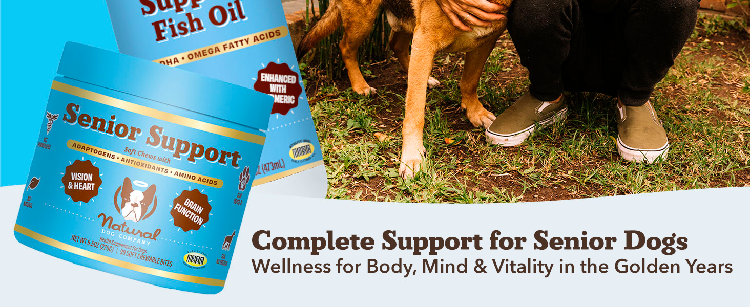 supplement for older dogs memory support dog multivitamin turkey flavored soft chews for senior dogs