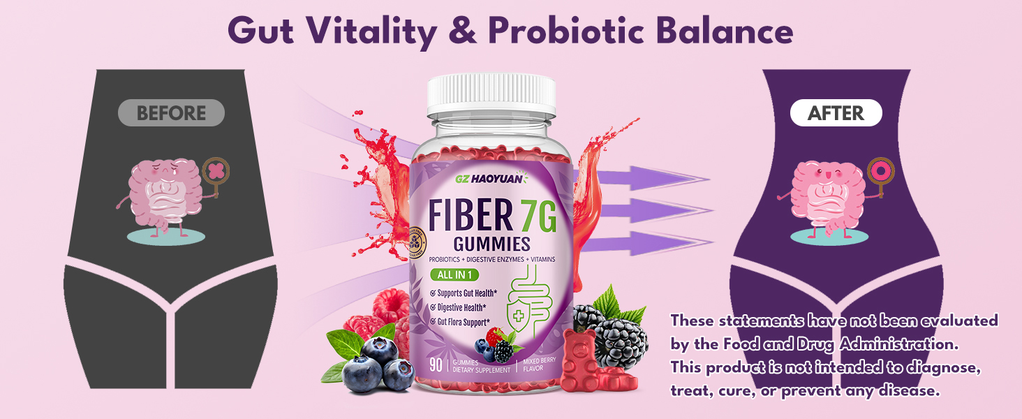 Fiber Gummies for Adults