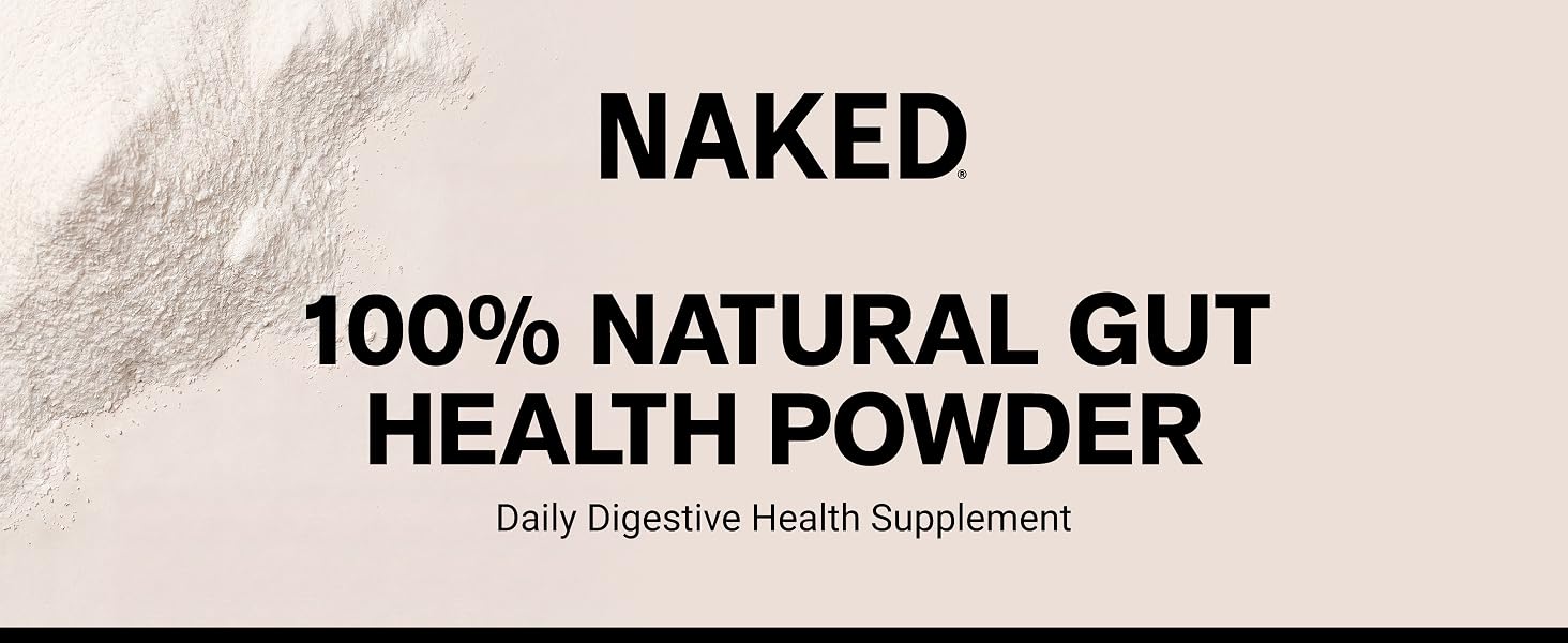naked gut health fiber supplement support