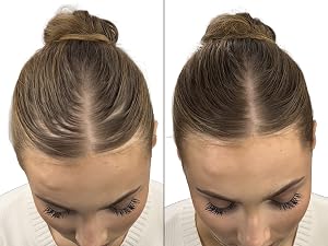 Dark Brown Root Touch Up Powder before after 3