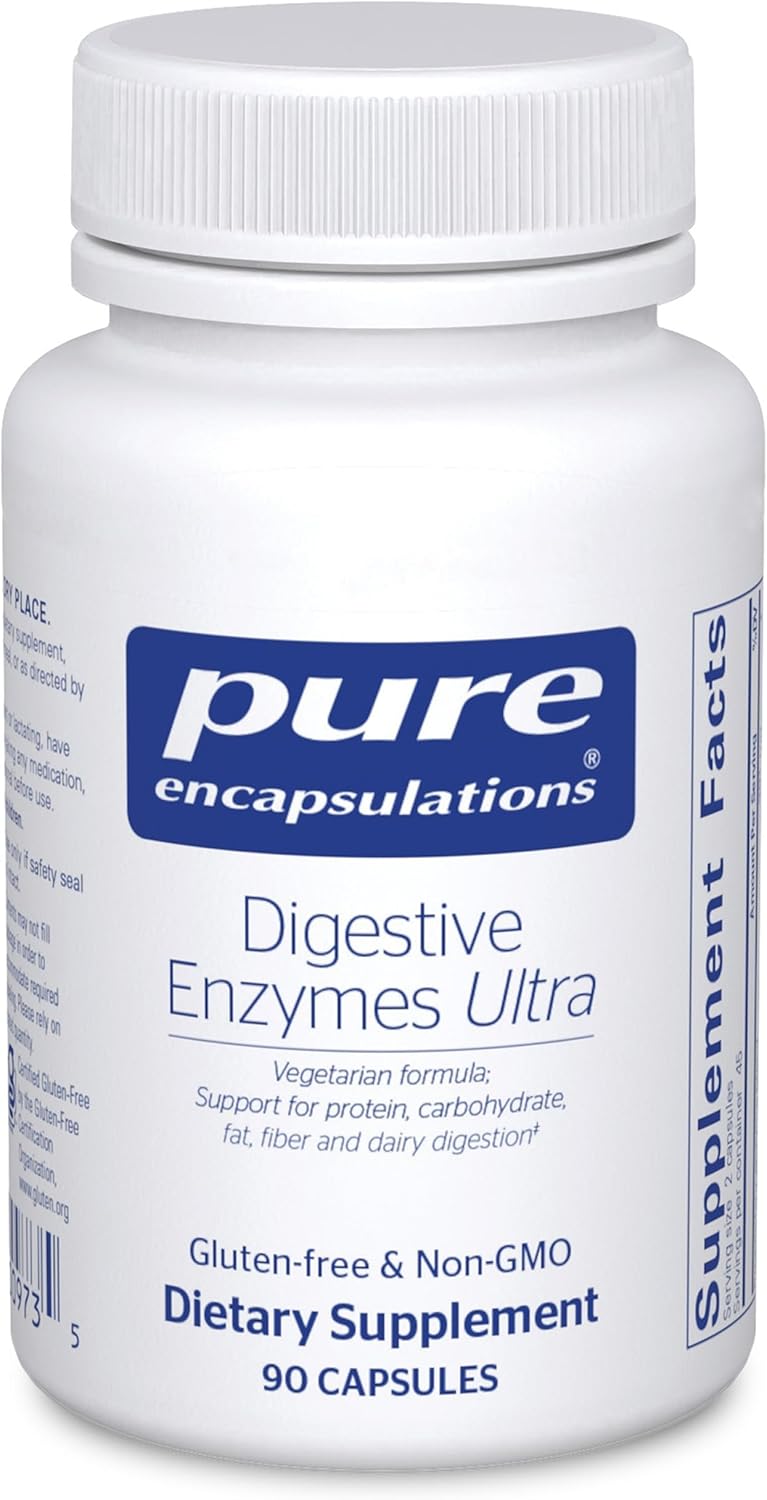 Pure Encapsulations Digestive Enzymes Ultra, 90 Capsules