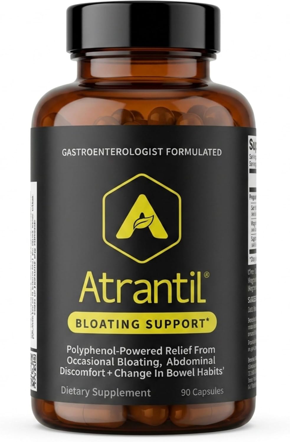 Atrantil – Gas and Bloating Relief – Digestive Health – 90 Capsules