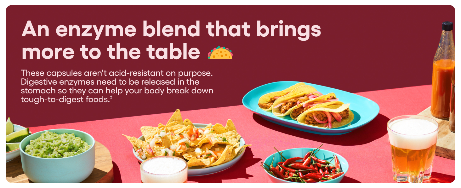 an enzyme blend that brings more to the table