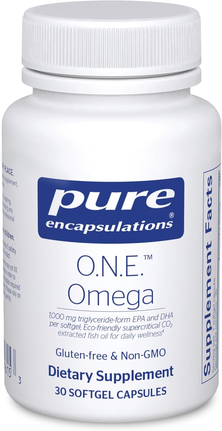 Pure Encapsulations O.N.E. Omega, 30 Softgel Capsules