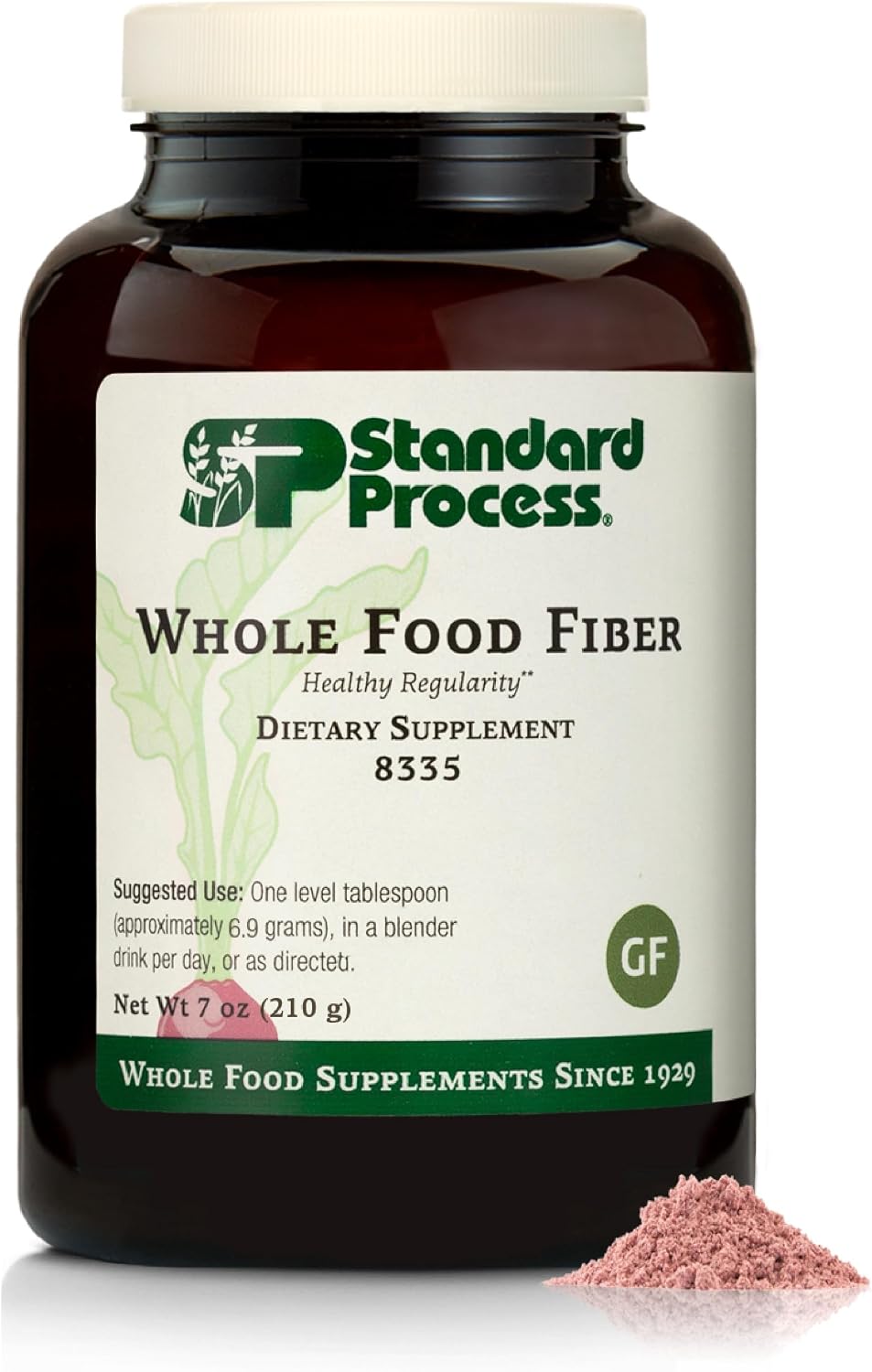 Standard Process Whole Food Fiber, Healthy Regularity Supplement, 7 oz