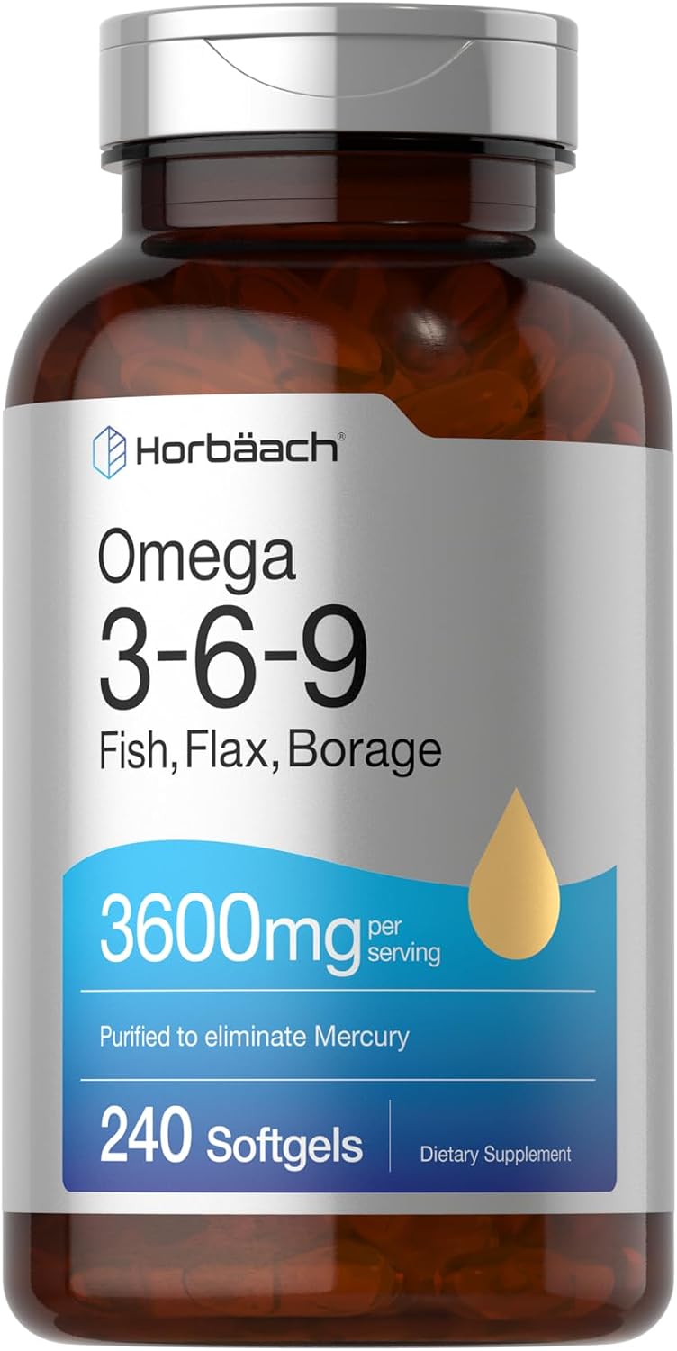Horbäach Triple Omega 3-6-9 240 Softgels