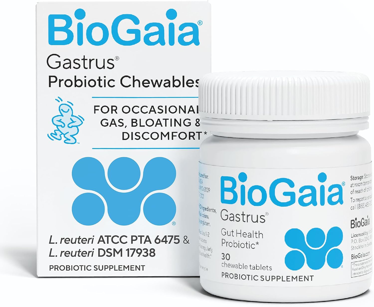 BioGaia Gastrus L reuteri Probiotic | 35 Years of Clinical Gut Research