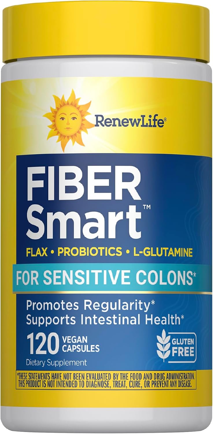 Renew Life Fiber Smart | 120 Vegan Capsules