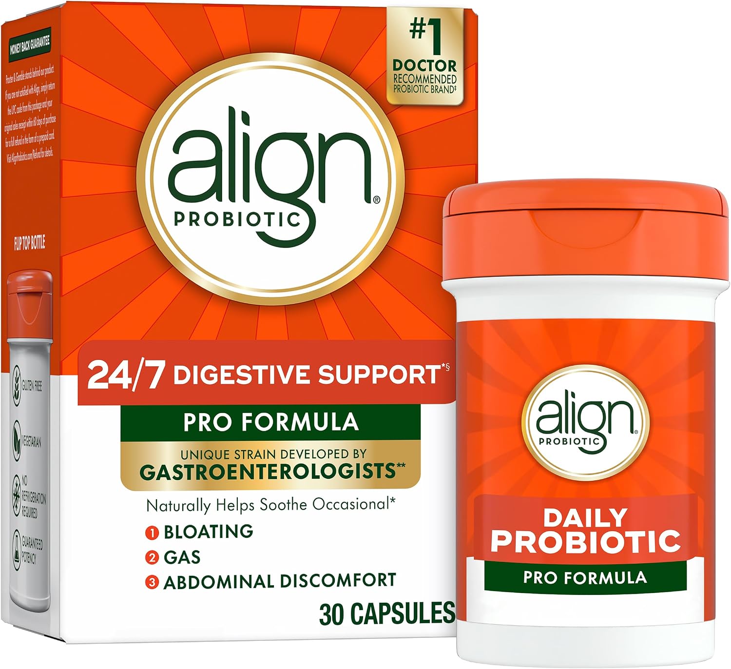 Align Probiotic, Pro Formula, Probiotics for Women and Men, Probiotics for Digestive Health, Men and