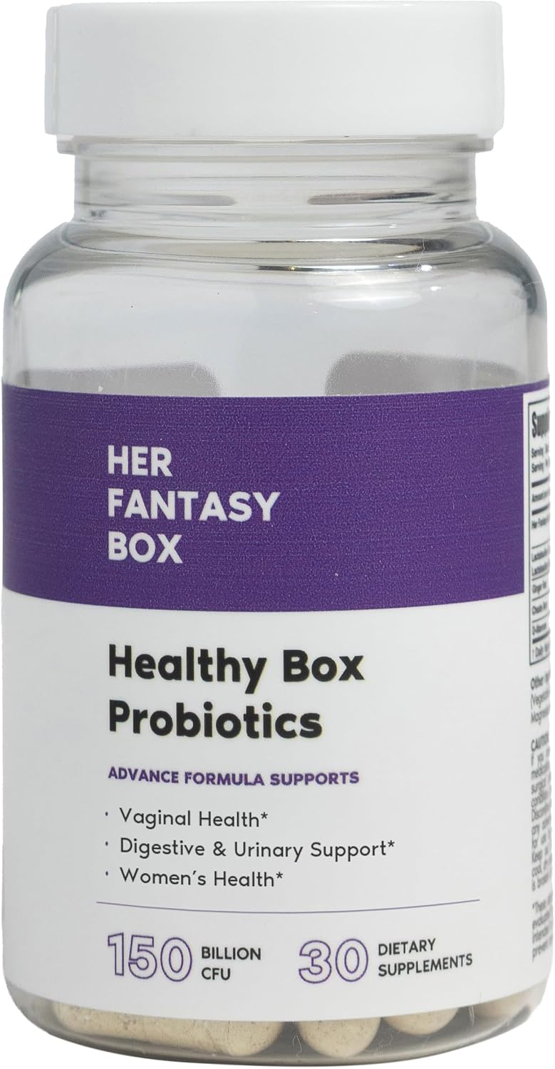 Her Fantasy Box | Healthy Box | Vaginal Probiotics for Women – Prebiotics + Advanced Lactobacillus