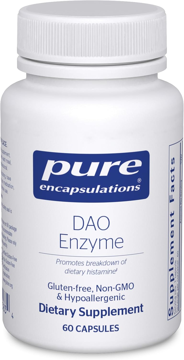 Pure Encapsulations DAO Enzyme, 60 Capsules
