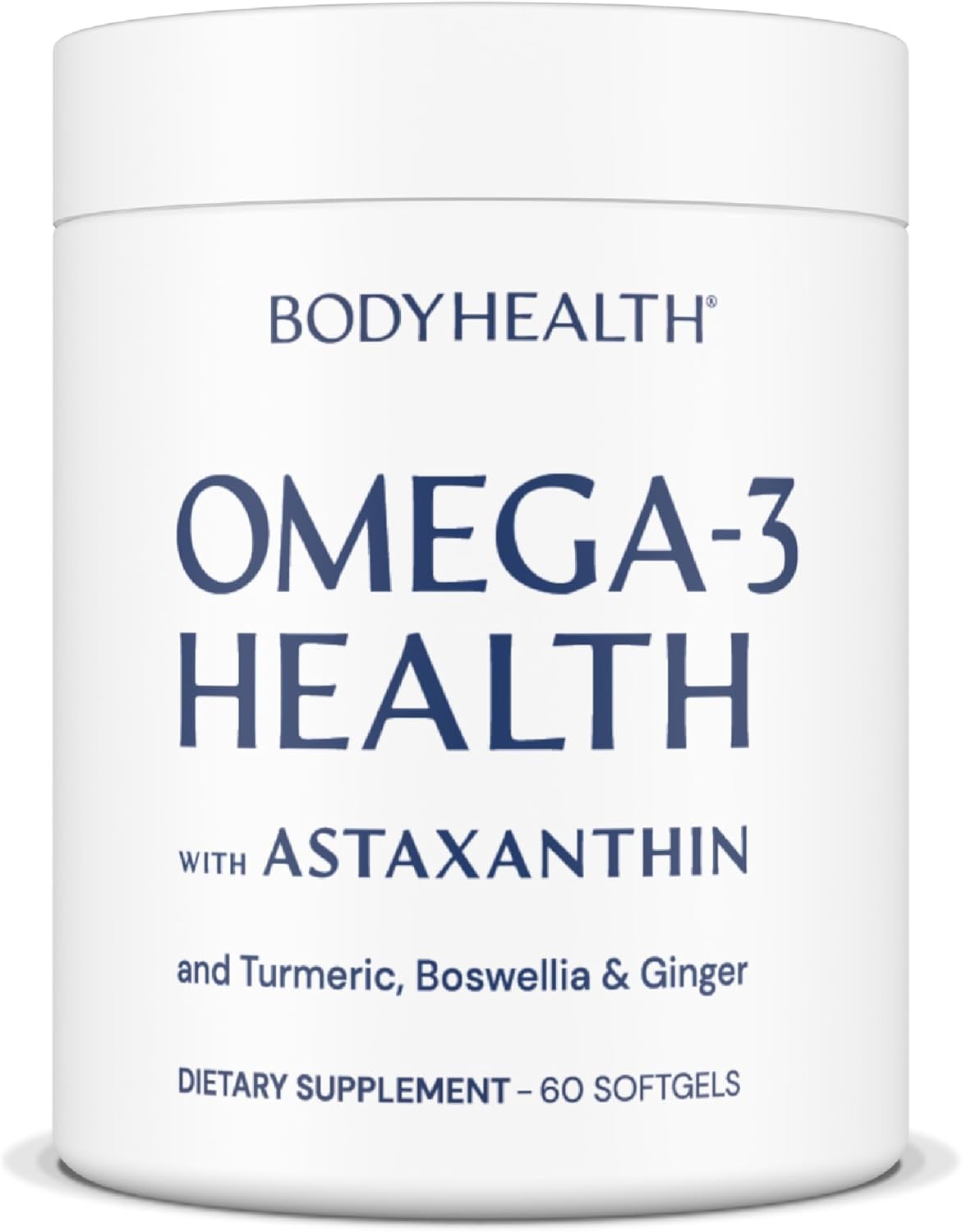 BodyHealth Omega 3 Health, Fish Oil Supplement for Women and Men, Heart and Brain Health, Fish Oil Pills,
