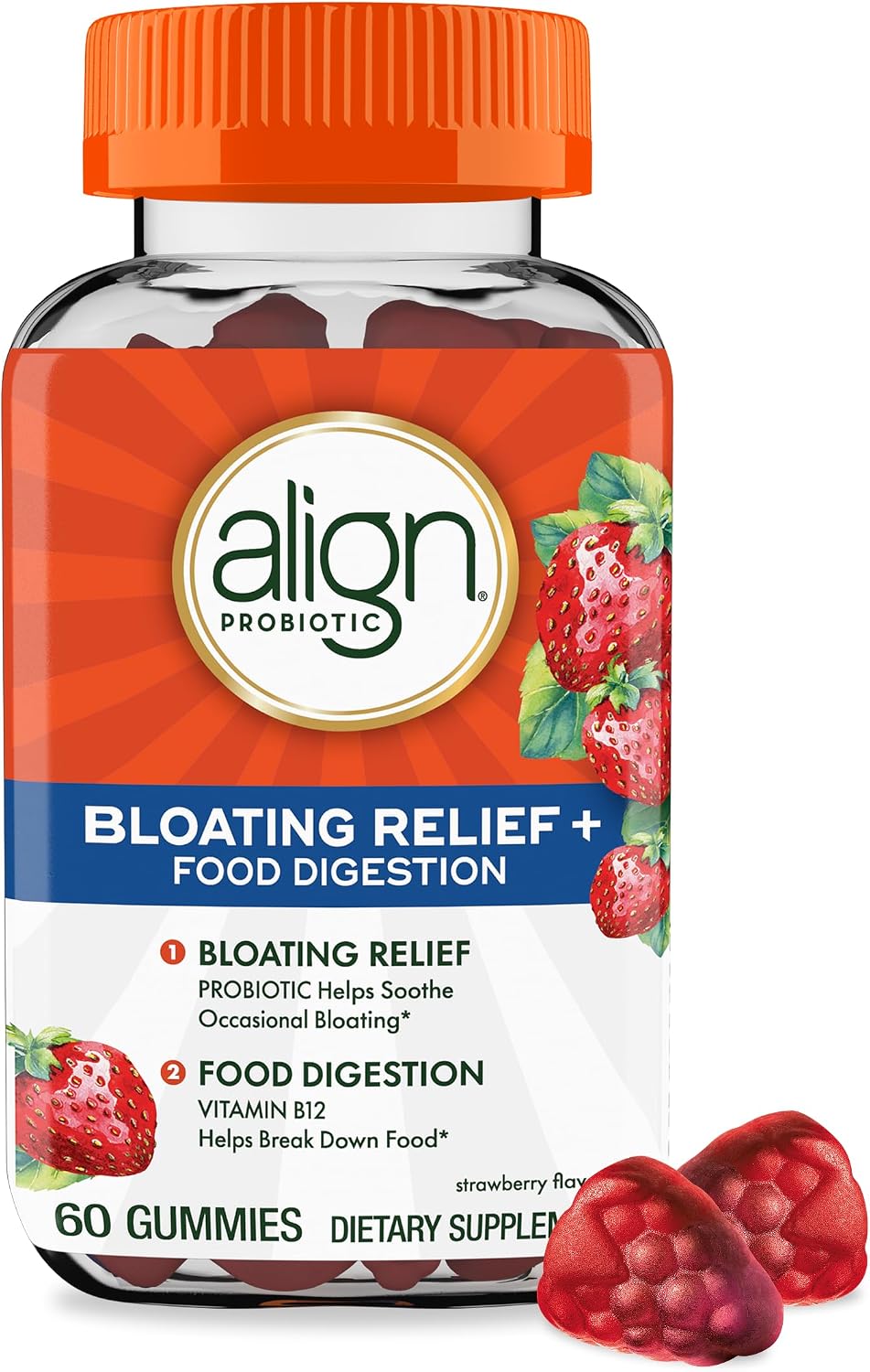 Align Probiotic, Bloating Relief + Food Digestion, Probiotics for Women and Men, Probiotic Helps Soothe