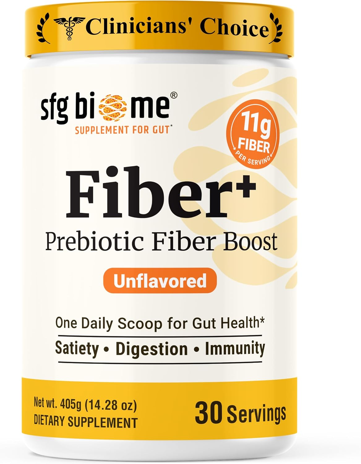 Sandhu’s SFG Biome Prebiotic Fiber Gut Superblend Supplement for Women & Men | Soluble &