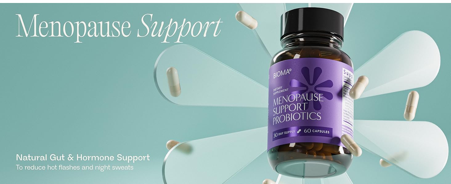 menopause gut hormone support probiotics