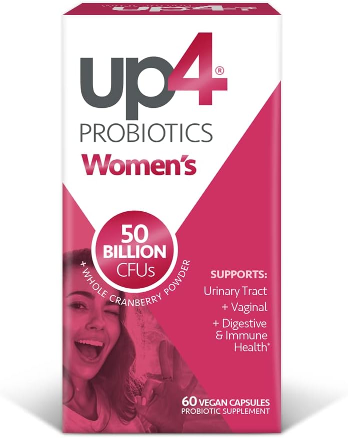 up4 Probiotic for Women, Vaginal, Digestive & Immune Support* 50B CFU 60 ct