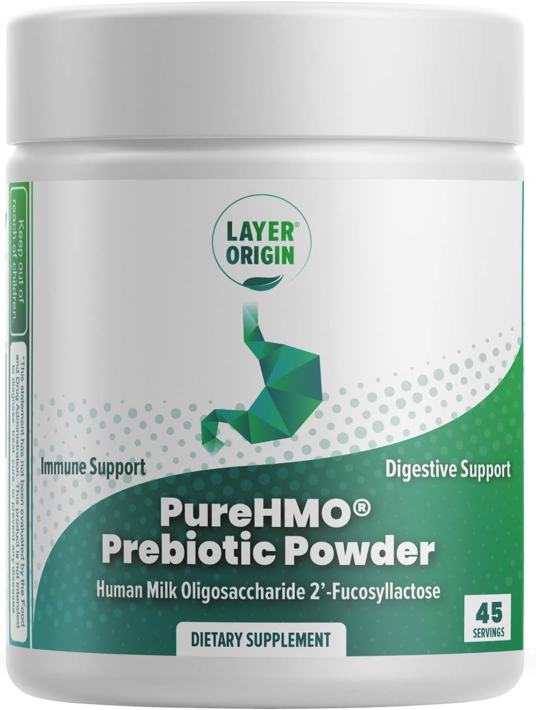 PureHMO Human Milk Oligosaccharide (HMO 2′-FL) Prebiotic Fiber Powder – Feed 200 Billion