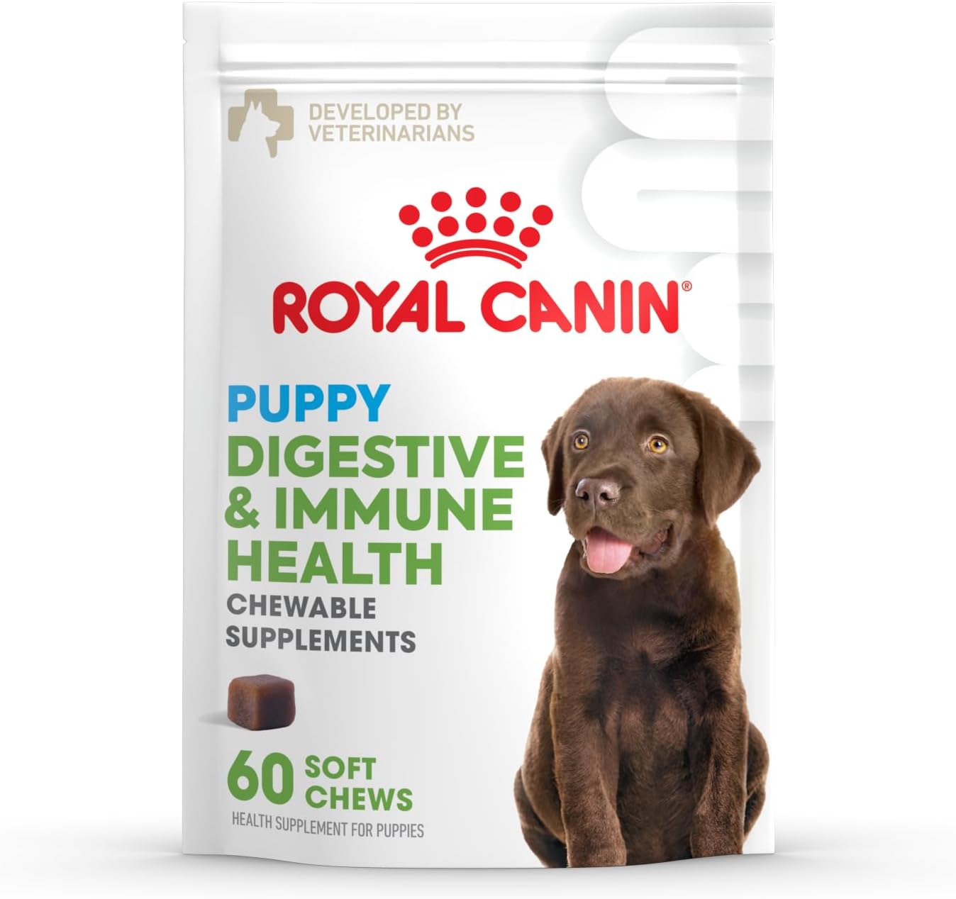 Royal Canin Puppy Supplement Soft Chews for Immunity & Digestion, 60 Count