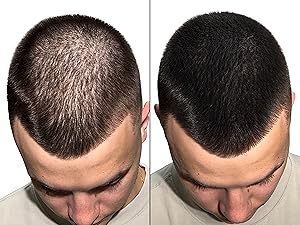 Dark Brown Root Touch Up Powder before after 6