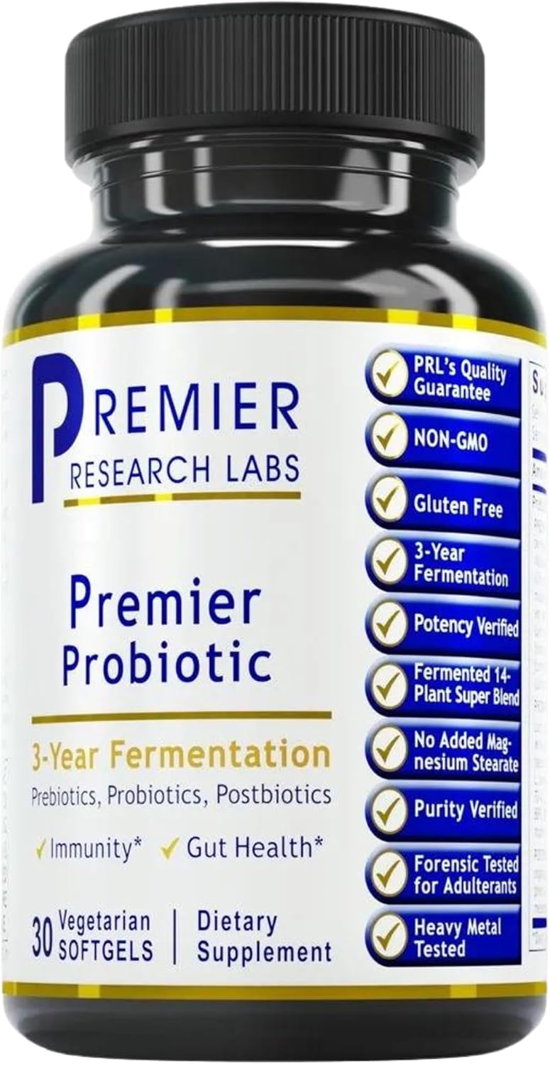 Premier Research Labs Premier Probiotic – 60 Vegetarian Softgel Capsules
