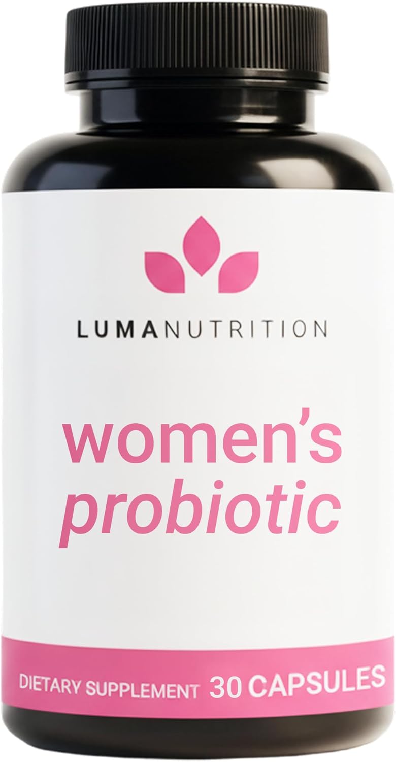 Luma Nutrition Probiotics for Women Digestive Health – 30 Capsules