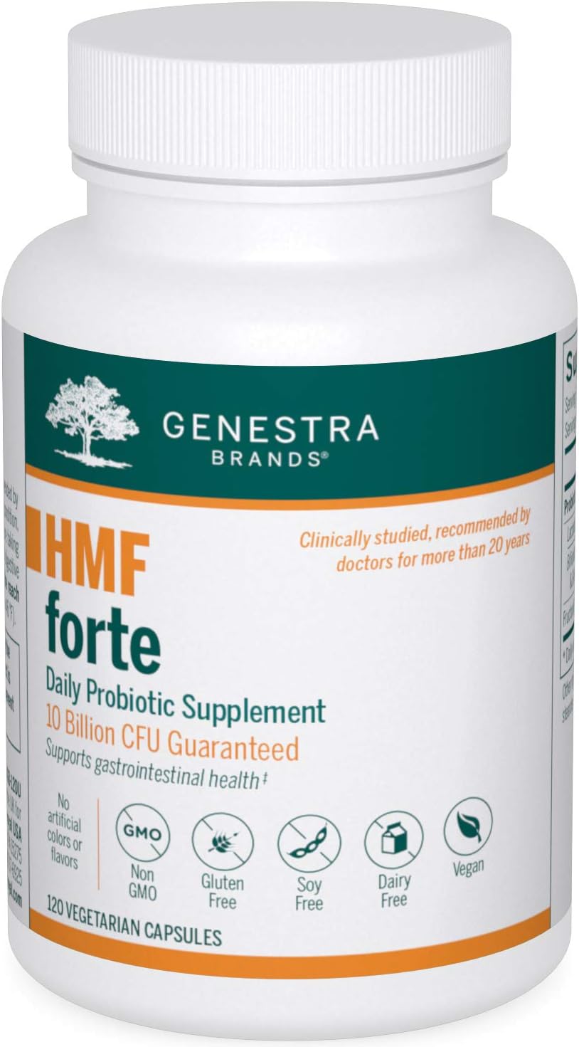 Genestra Brands – HMF Forte Probiotic Supplement, 120 Capsules