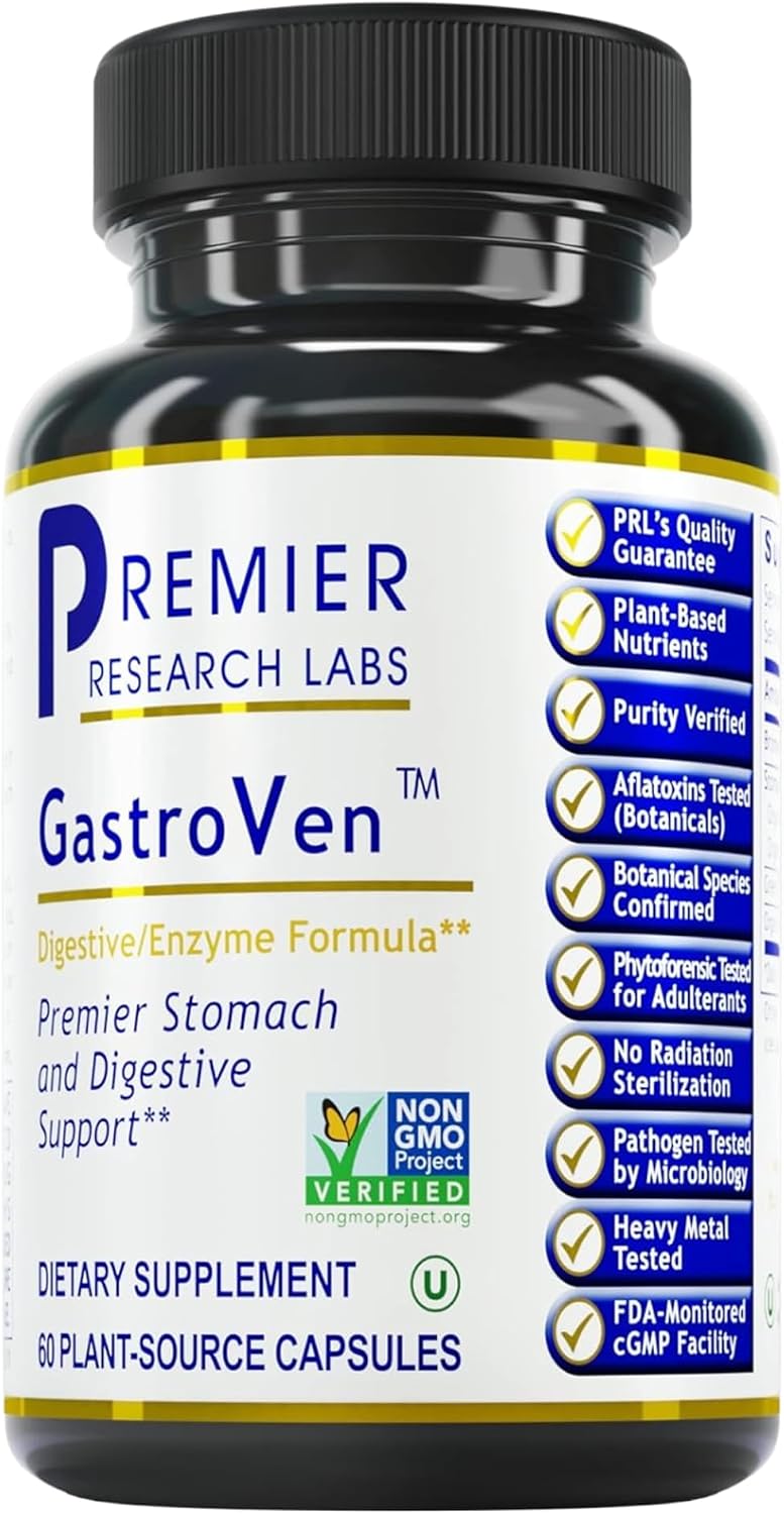 Premier Research Labs GastroVen – Digestive Health Supplement – 60 Capsules