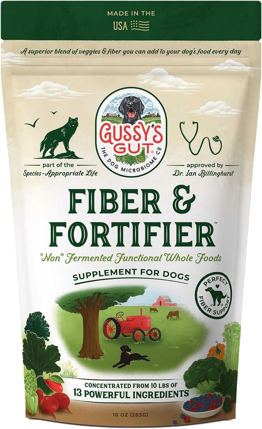 Dog Fiber Supplement & Digestive Support Remedy for Firm Poops
