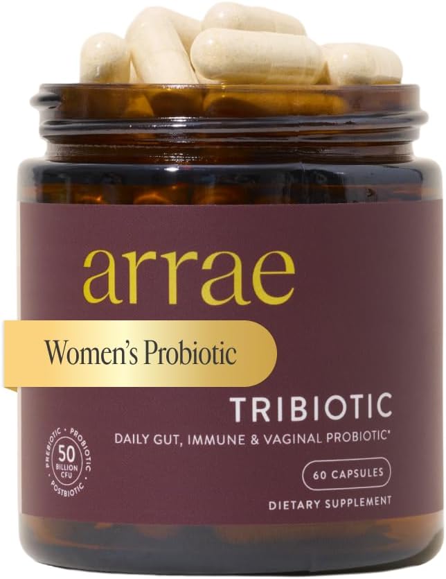 Tribiotic Women’s All-in-1 Probiotic, 50B CFU, Gut & Vaginal Health, 60 Ct
