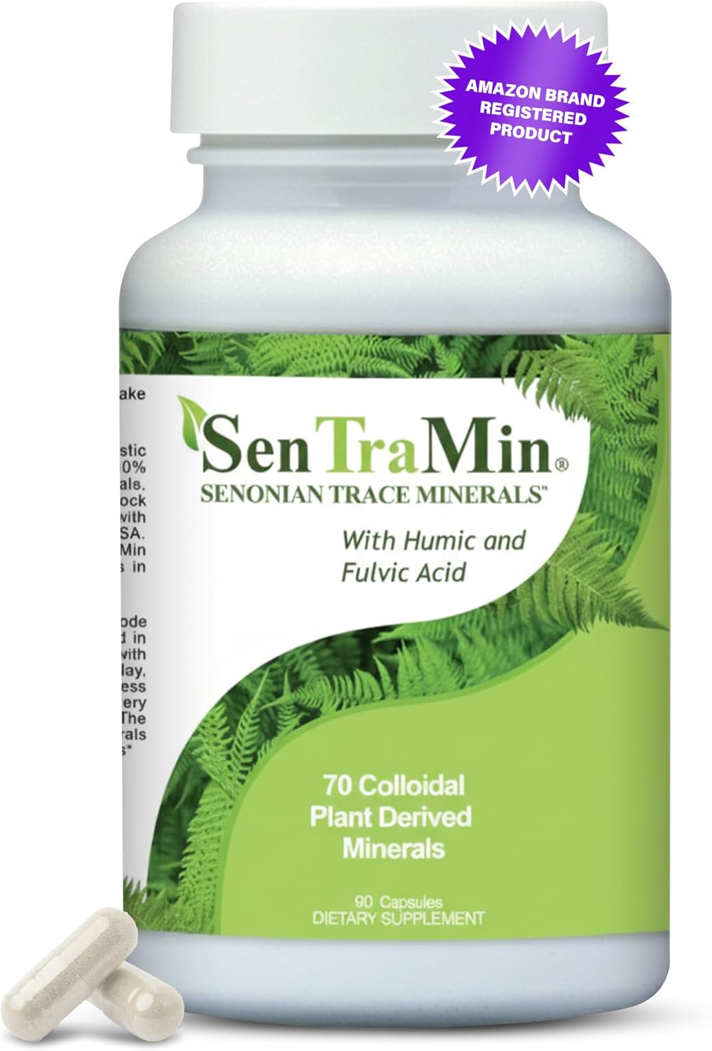SenTraMin Plant Based Mineral Complex, 90 Vegetable Capsules