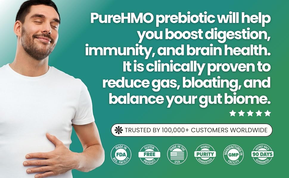 PureHMO Prebiotic Certifications