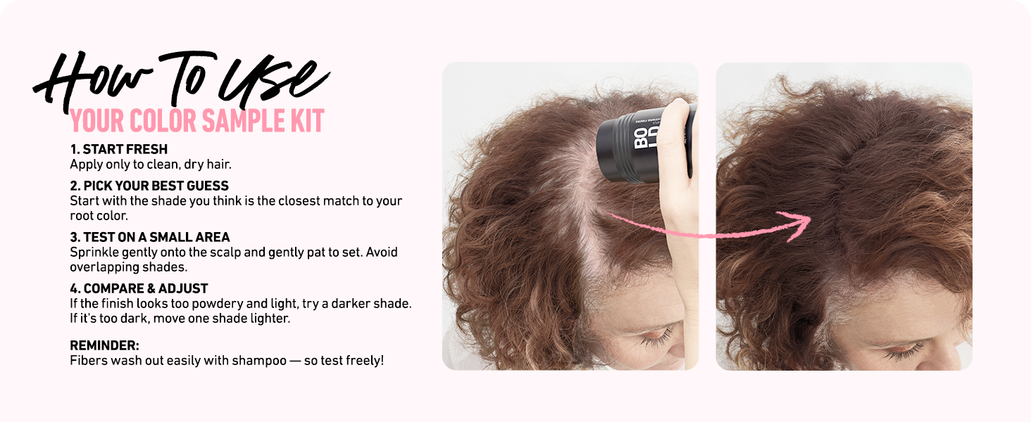 How to use Color Sample Kit