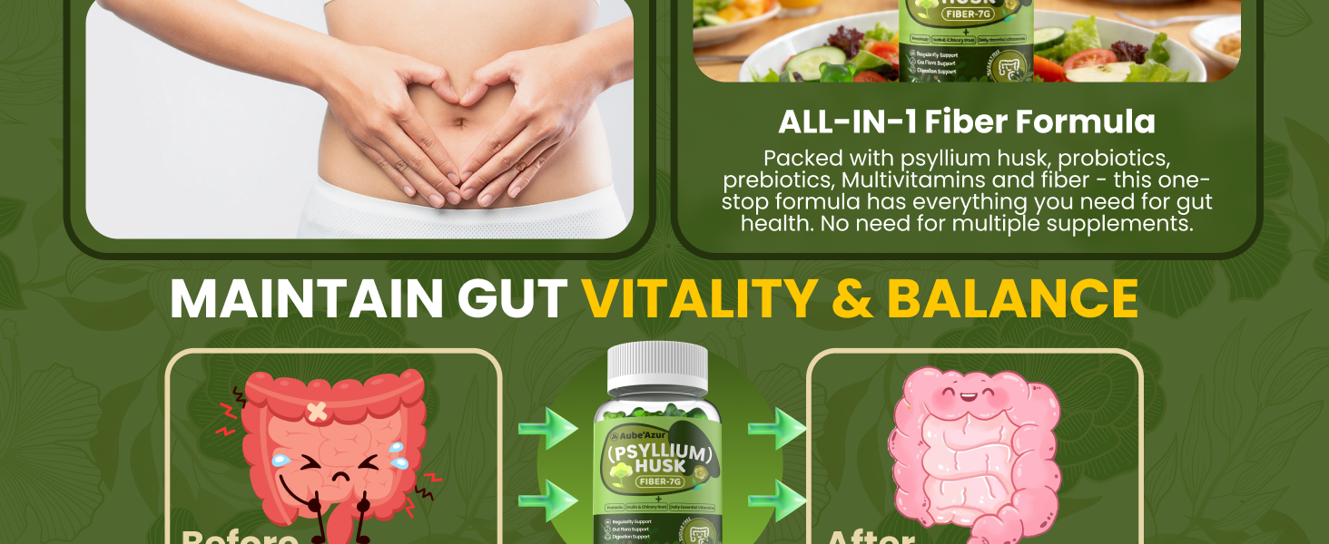 psyllium husk fiber gummies