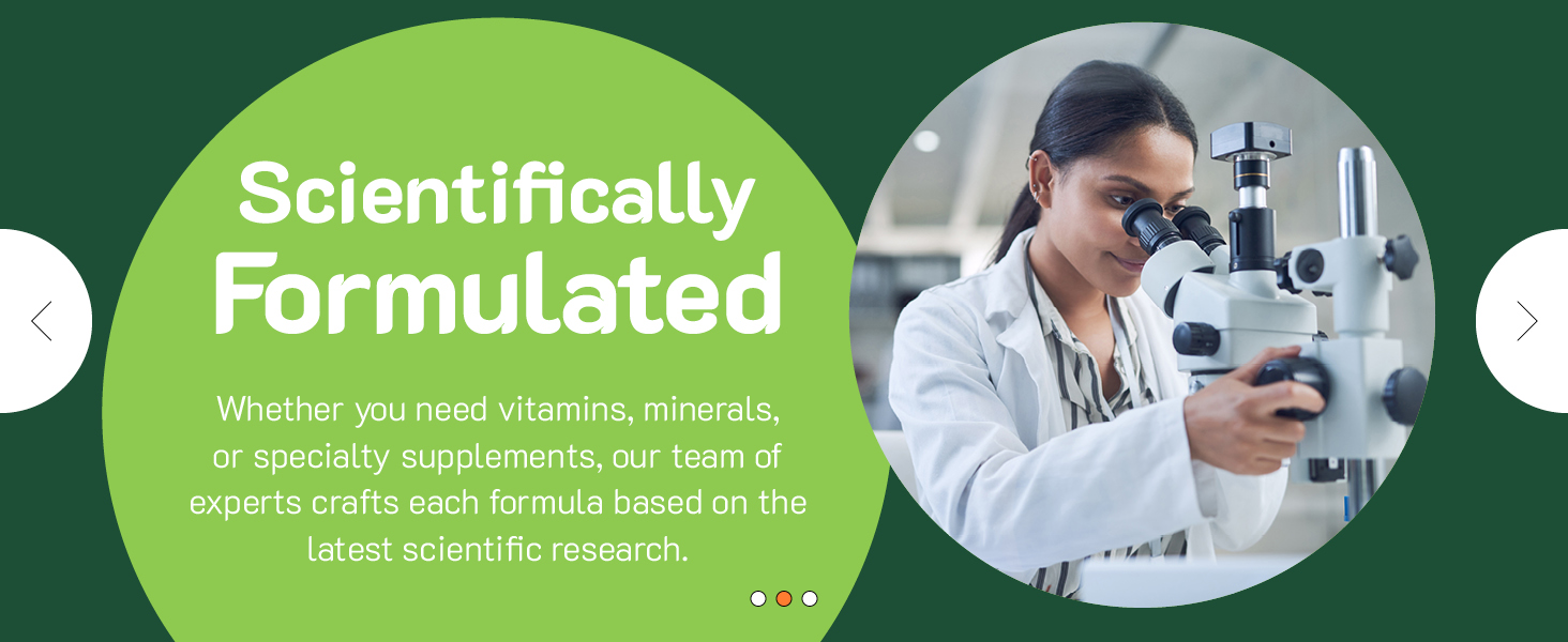 scientific formulated premium supplements