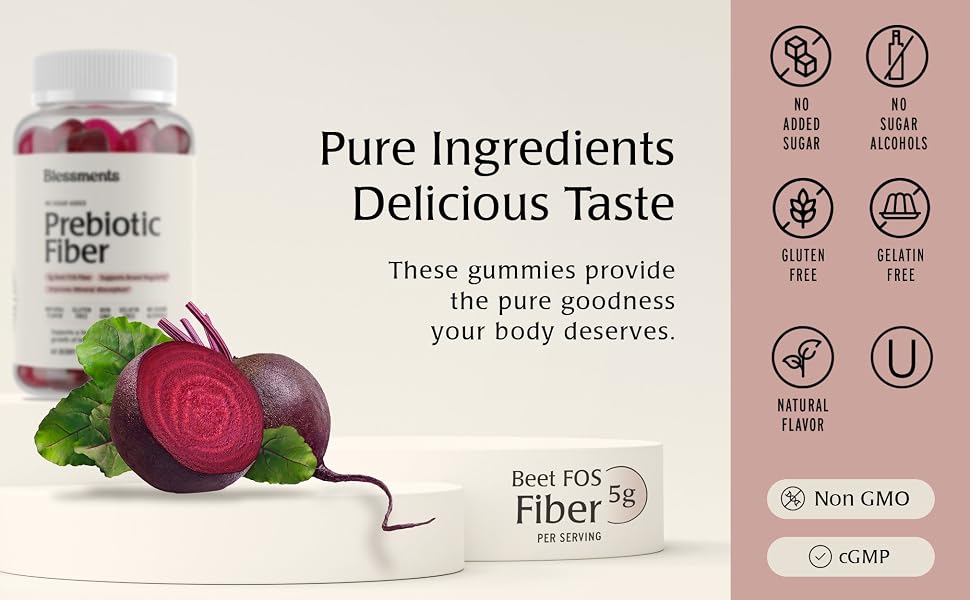 5g Fiber natural flavor gluten free gelatin free no sugar added no sugar alcohols non gmo