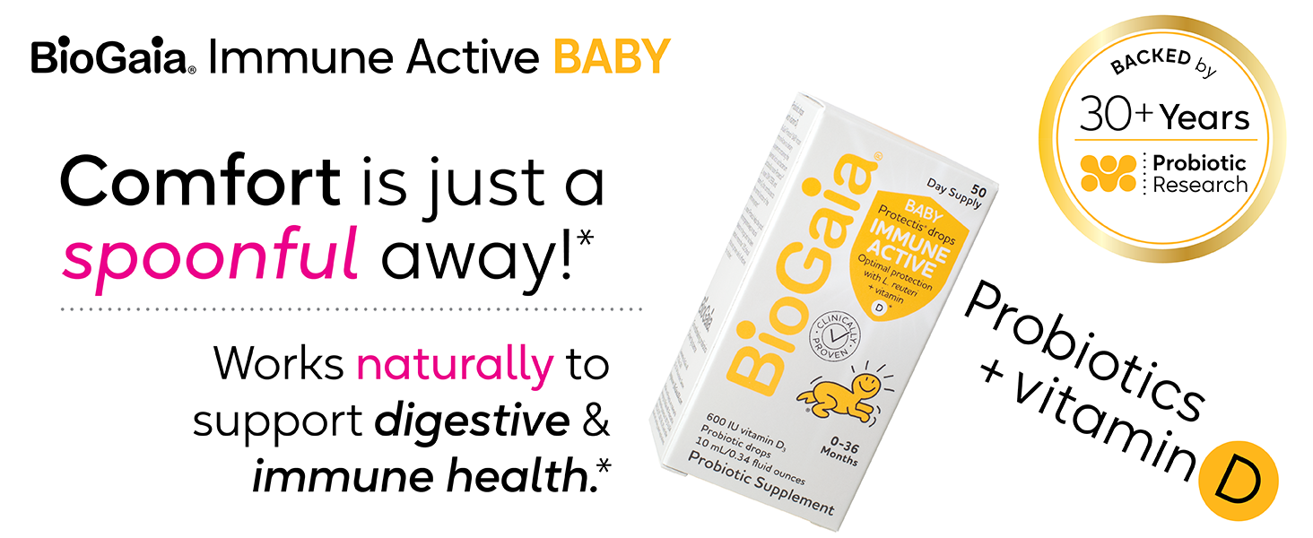 BioGaia Immune Active Baby Comfort Spoon
