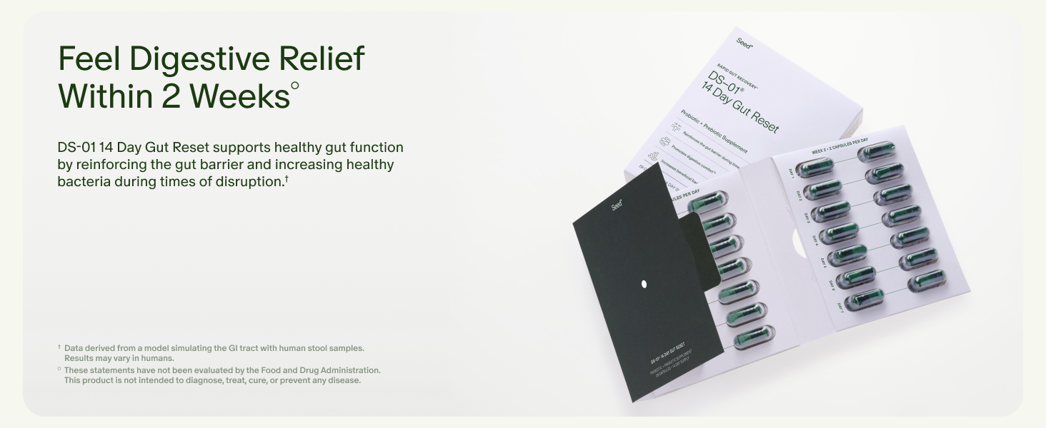 Feel Digestive Relief Within 2 Weeks