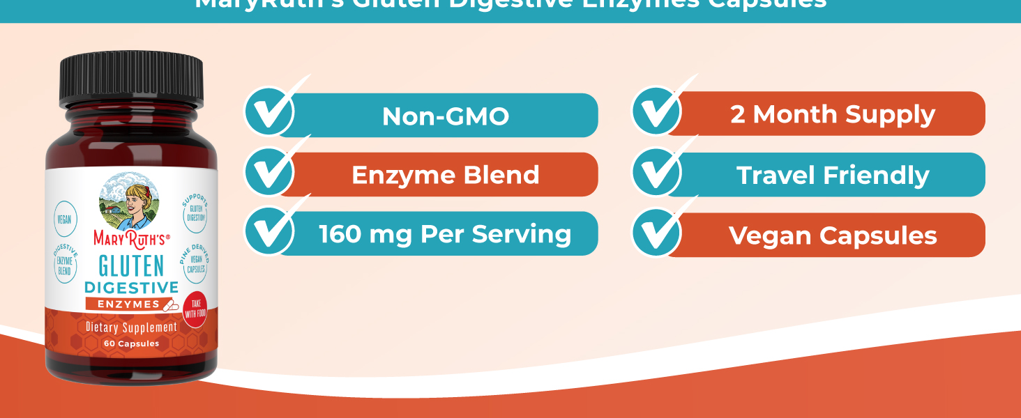 Gluten Digestive Enzymes Capsules