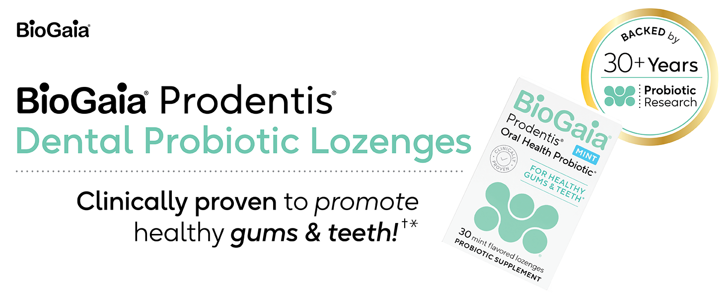 Clinically proven to promote healthy gums & teeth