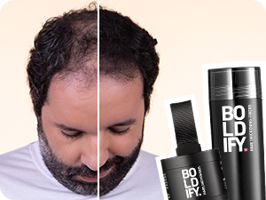 Hair Thickening Fibers + Hairline Powder