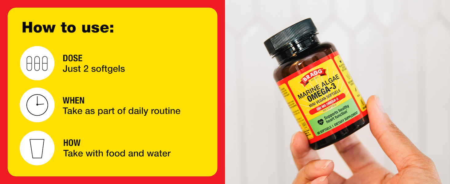 How to use Vegan Omega-3