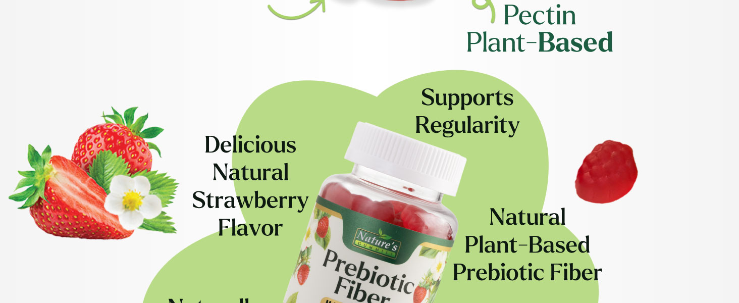 Nature's Gummies Prebiotic Fiber Gummies