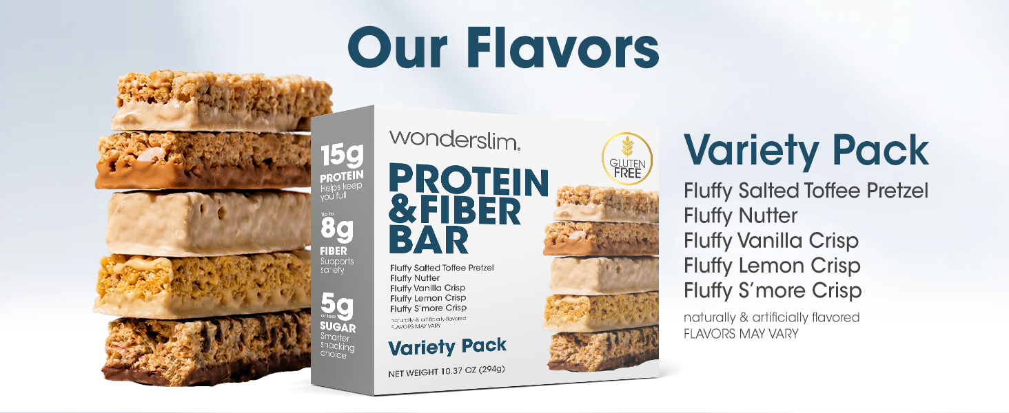 high fiber protein snack bar