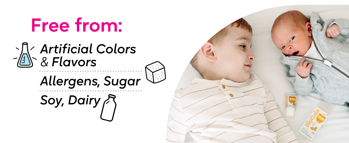 BioGaia Immune Active Baby Free From