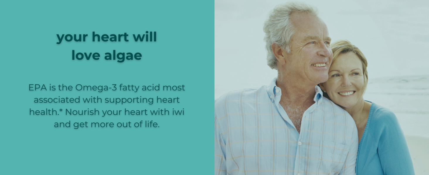 EPA is the Omega 3 Fatty Acid most associated with supporting heart health. 