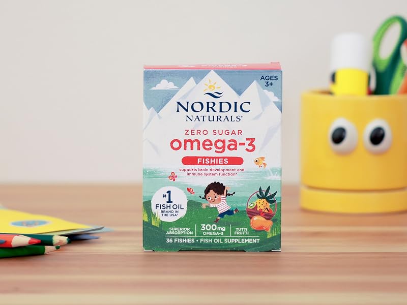 Nordic Naturals Zero Sugar Omega-3 Fishies
